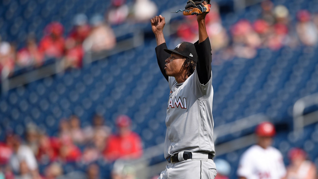 Urena throws 1st complete game, Marlins rout Nationals 12-1