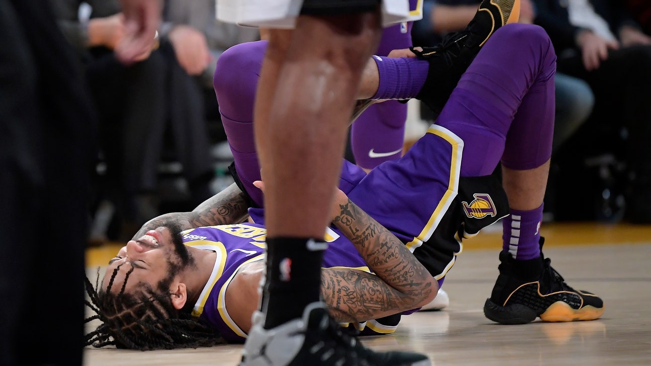 Brandon Ingram skips Lakers' 2-game trip with sprained ankle