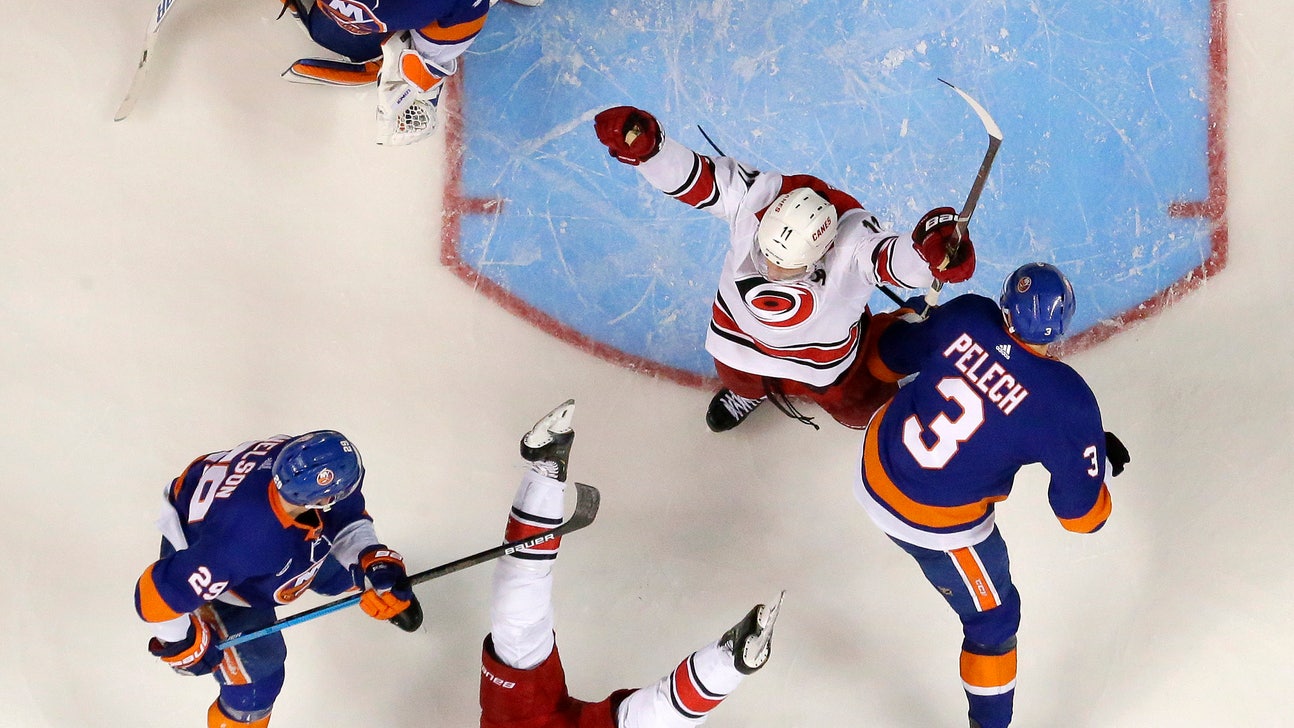 Hurricanes rally to beat Islanders 2-1, take 2-0 series lead