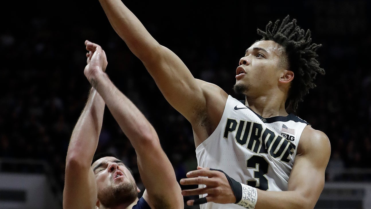 Edwards scores 19 as No. 24 Purdue beats Robert Morris 84-46