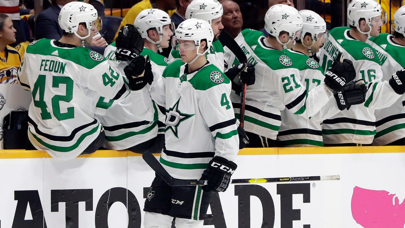 Heiskanen scores 2, Stars beat Predators for 1-0 series lead