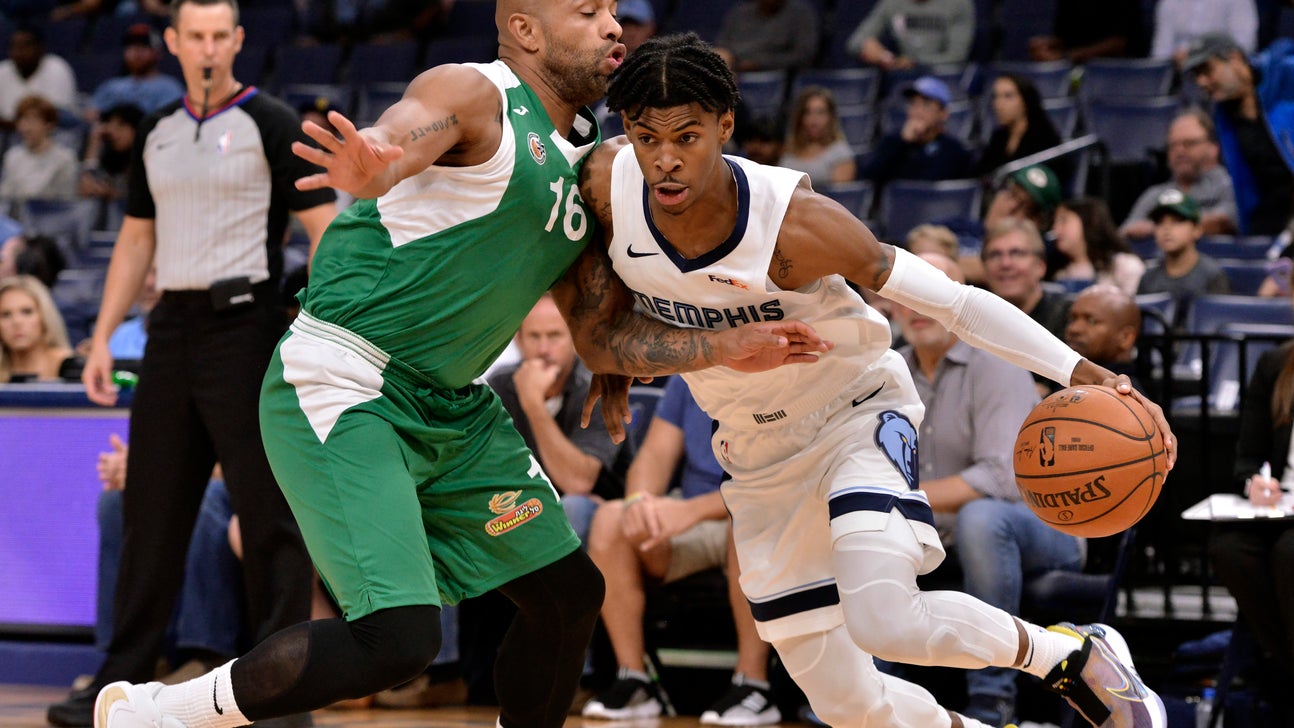 Morant dazzles in preseason debut for Memphis