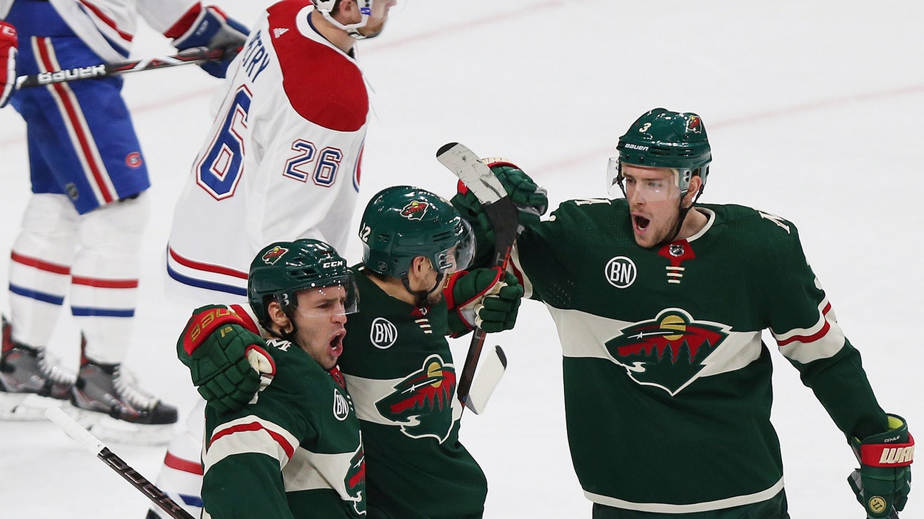 Dumba scores twice, Wild rout Canadiens 7-1