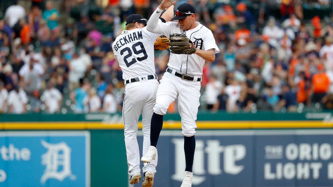 Jones homers twice, drives in 5 as Tigers beat Twins 9-3