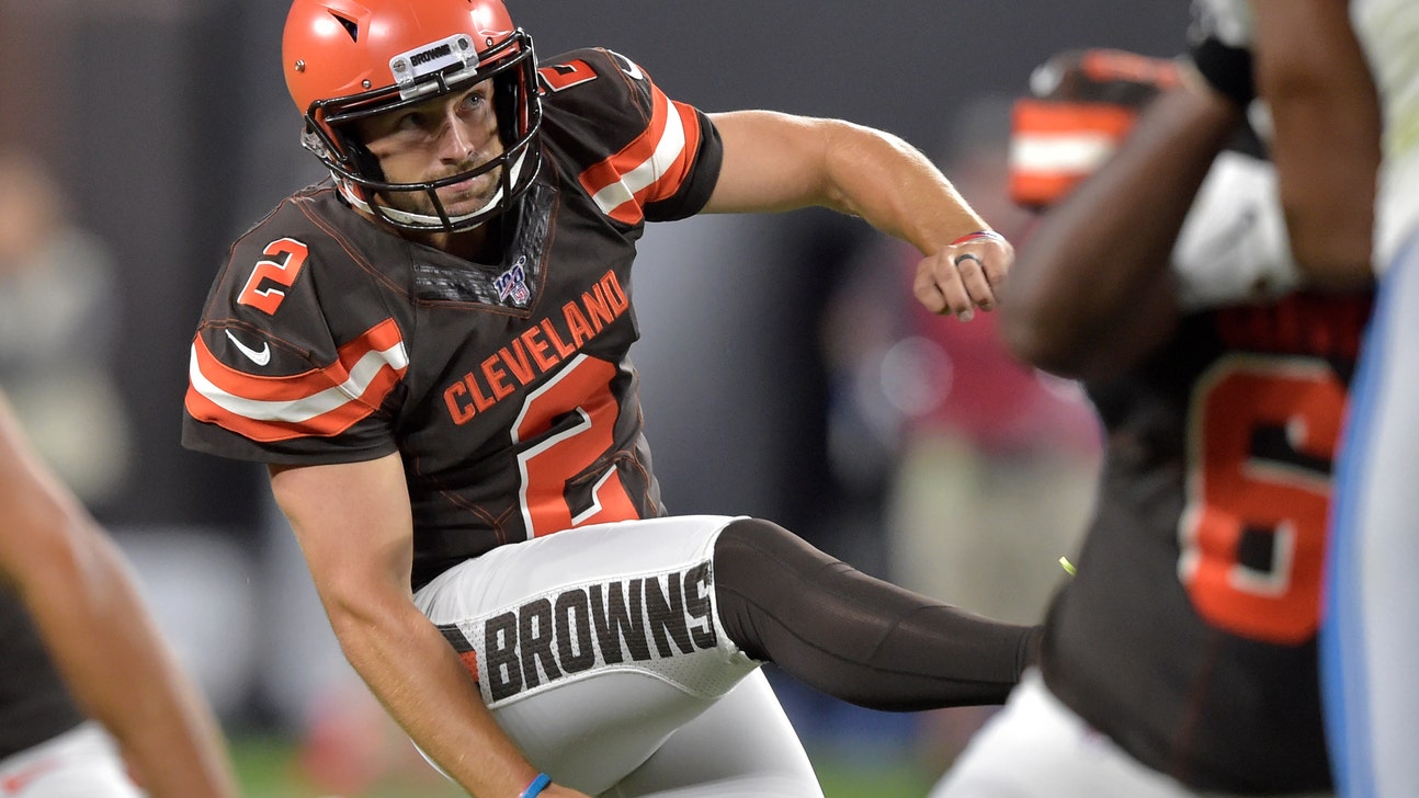 Rookie Seibert makes kicks, Browns down winless Lions 20-16