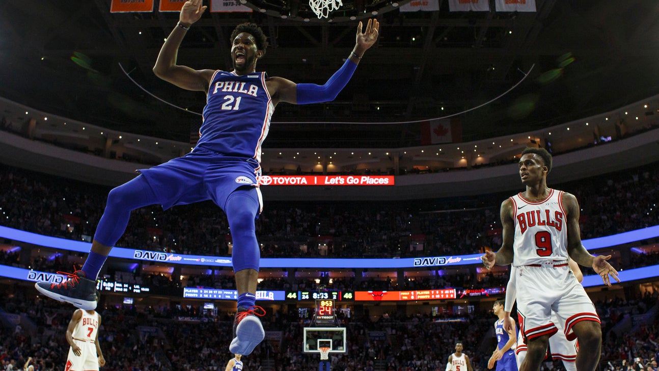 Simmons has triple-double, 76ers beat Bulls 127-108