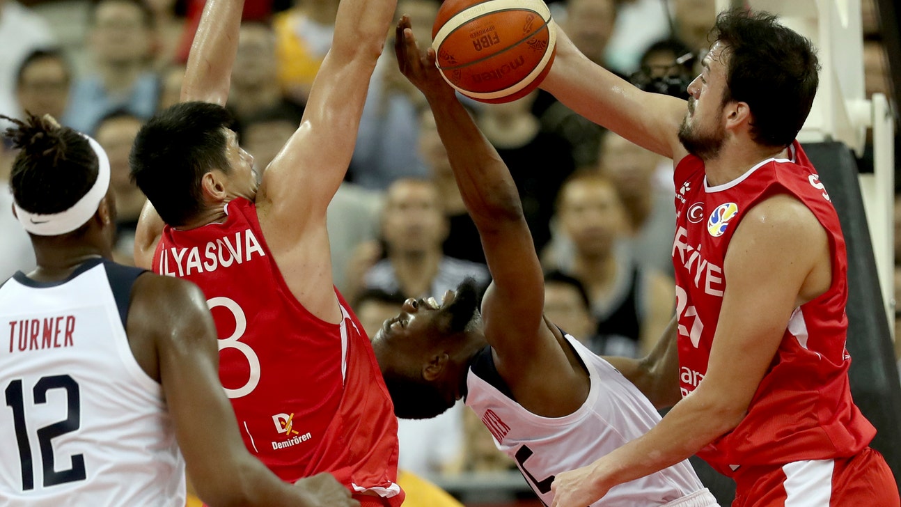 Great Escape: US gets past Turkey 93-92 in OT; Tatum injured