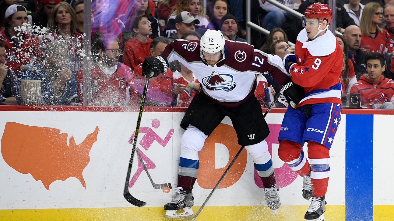 Caps beat Avs in OT, Colorado loses 5th consecutive game