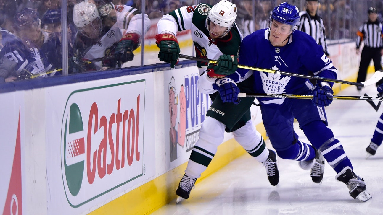 Zach Parise breaks tie, Wild edge Maple Leafs 4-3