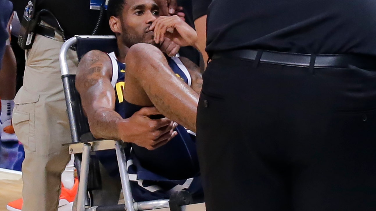 Barton strains core and right hip; no timetable for return