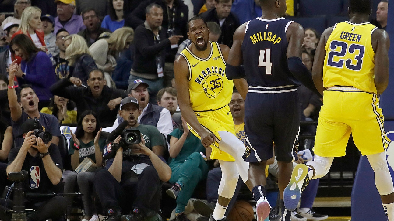 Warriors beat Nuggets, increase lead for top seed in West