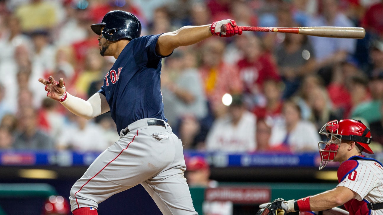 Benintendi's sac fly lifts Red Sox past Phillies 2-1