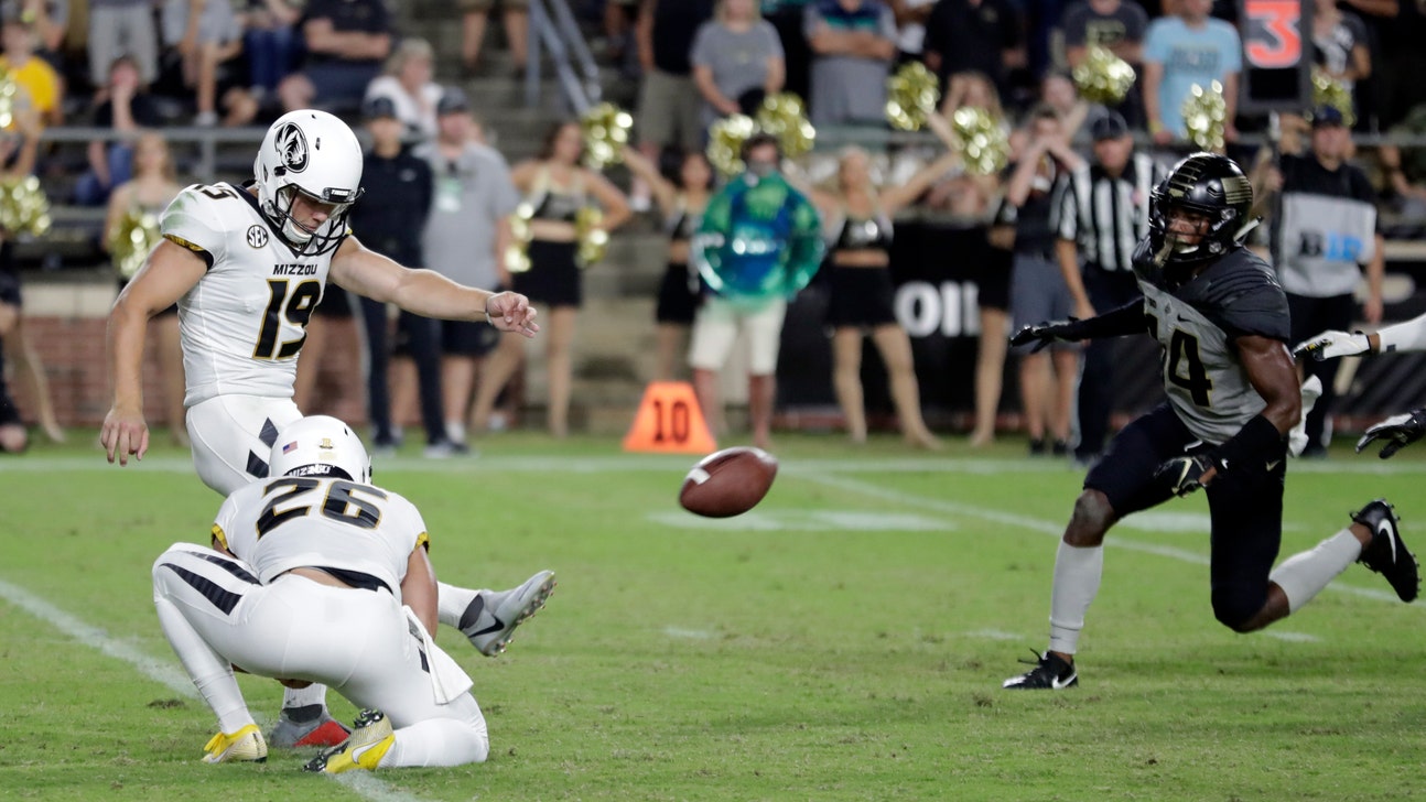 McCann kicks FG as time expires; Missouri beats Purdue 40-37