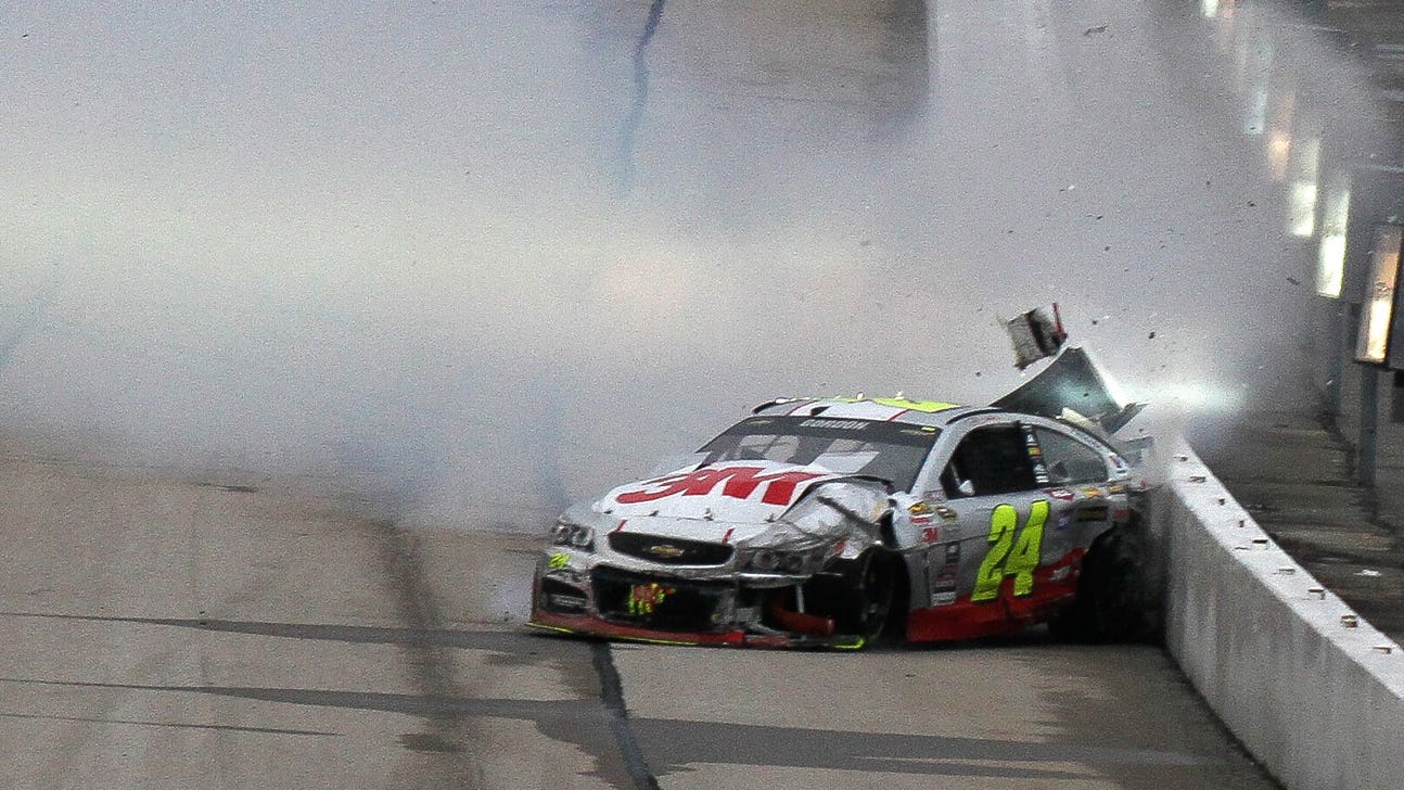 Gordon rips track after crash | FOX Sports