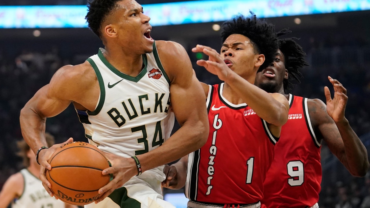 Giannis Antetokounmpo has triple-double in Bucks’ victory