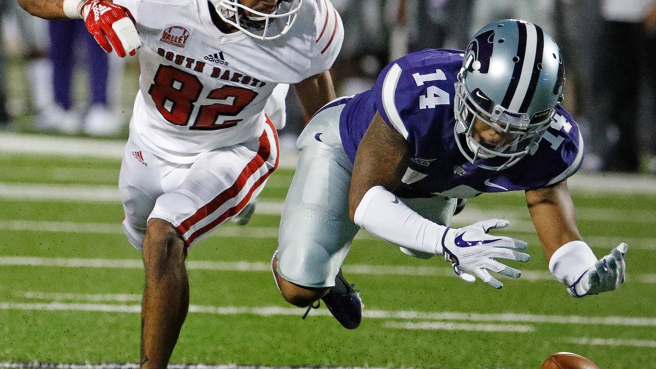 K-State survives, Kansas upset to start college season