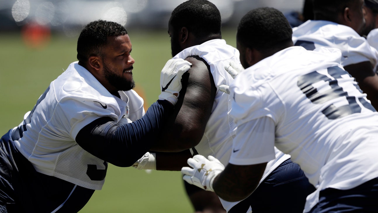 Aaron Donald relishing first Rams training camp since 2016