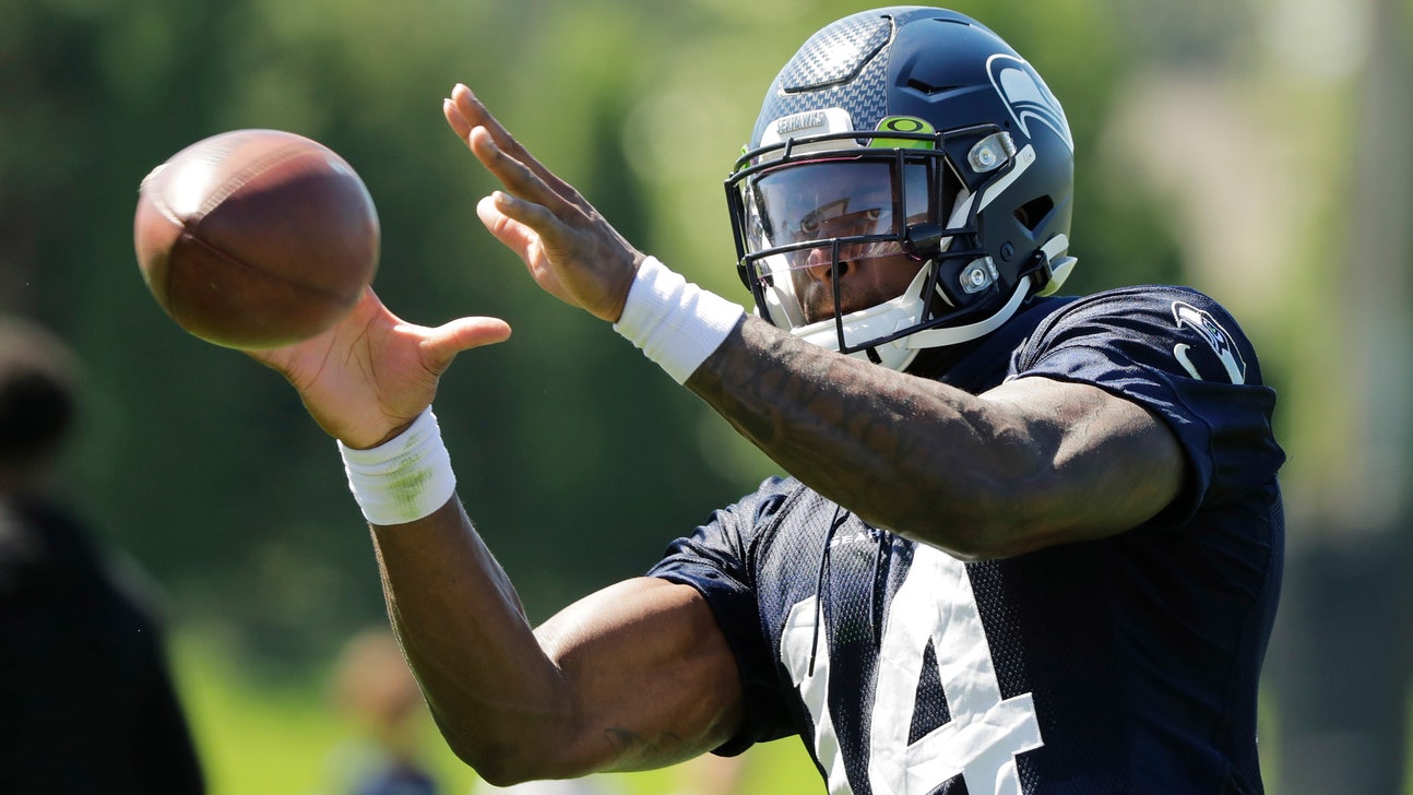 After offseason hype, Metcalf settling into 1st Seattle camp