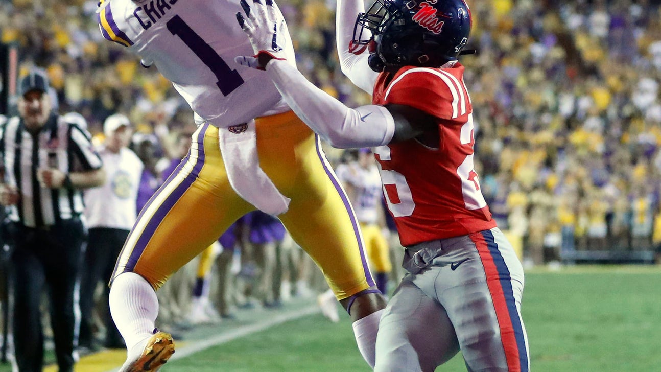 Burrow’s big game leads No. 5 LSU past Ole Miss, 45-16