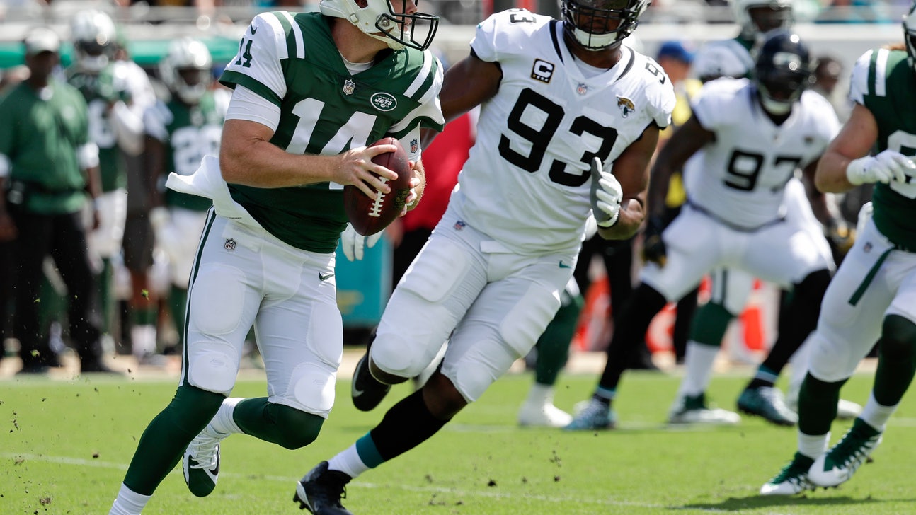 Jets OC Bates on Darnold: 'He continues to get better'