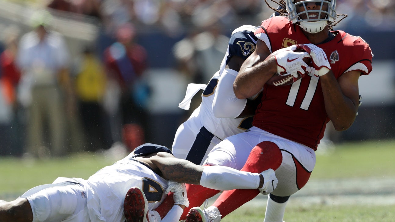 Cardinals WR Larry Fitzgerald sidelined by hamstring injury