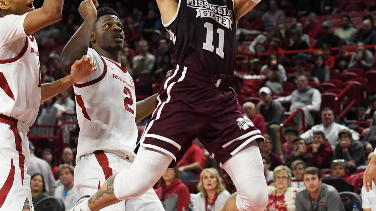 Mississippi State shuts down Arkansas 77-67