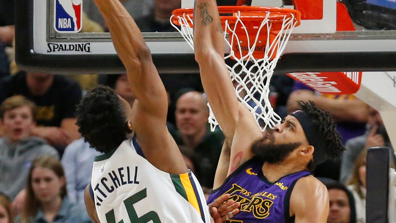 Mitchell dominates, Jazz beat Lakers 113-95