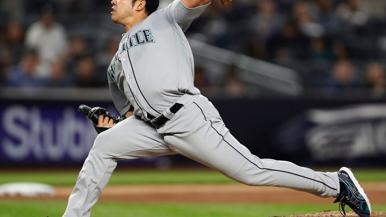 Not a sticky situation: Kikuchi’s hat draws looks, no action