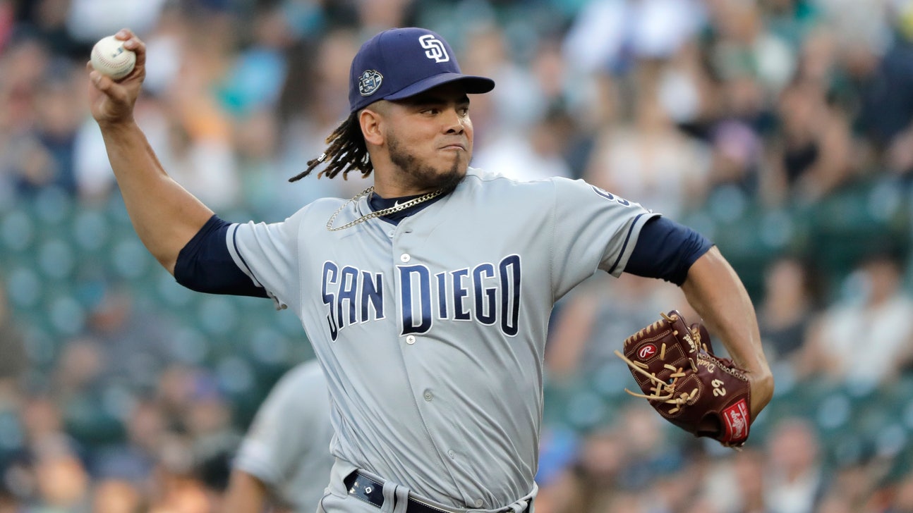 No no-no: Lamet takes bid into 7th, Padres drop Mariners 9-4