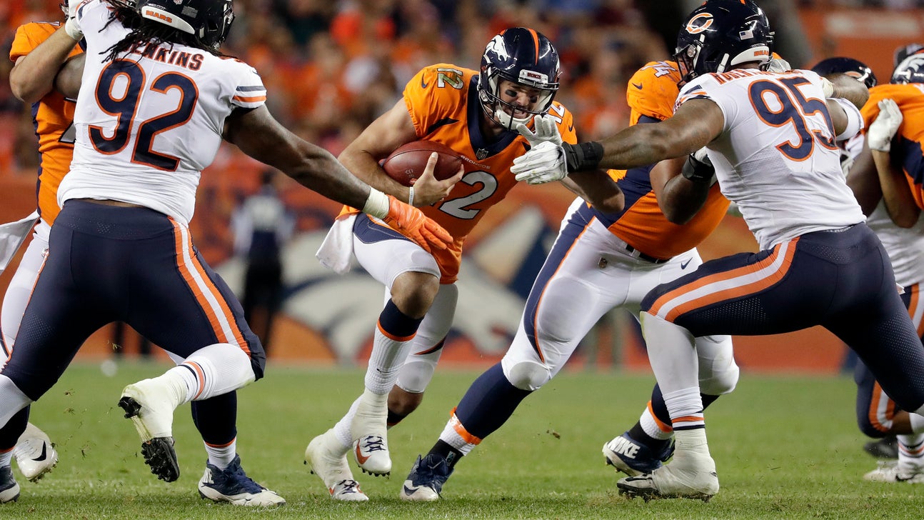 Paxton Lynch has gone from 1st-rounder to roster bubble