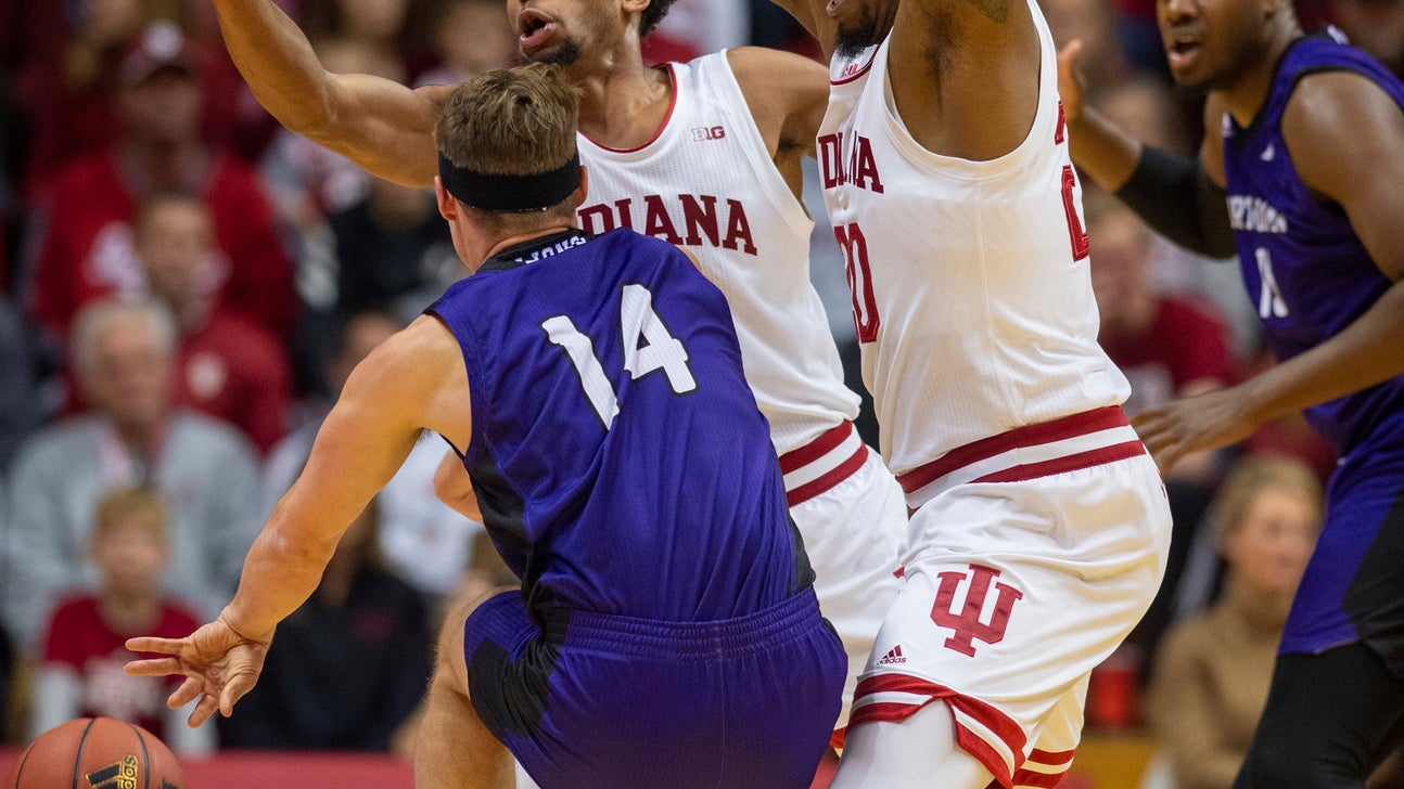 Indiana uses free throws to pull away from North Alabama