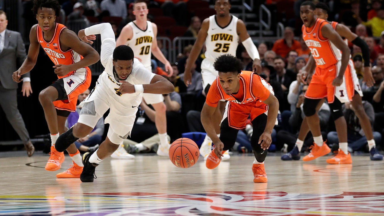 Baer scores 17 points as Iowa beats Illinois 83-62