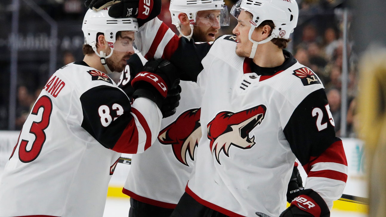 Stepan scores twice, Coyotes dump Vegas, 4-1