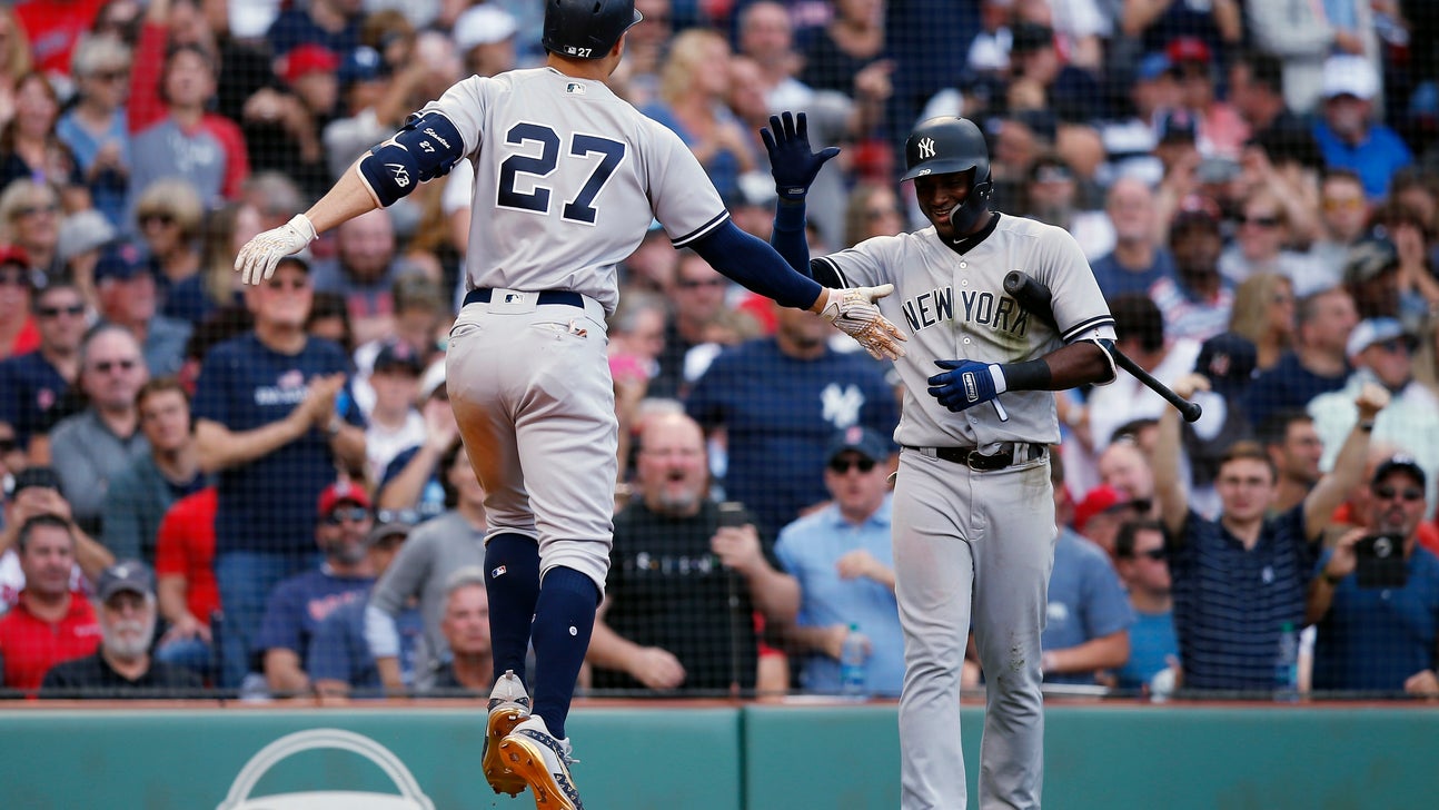 Heads Up! Strong-armed fan hits Yanks’ Stanton with HR ball