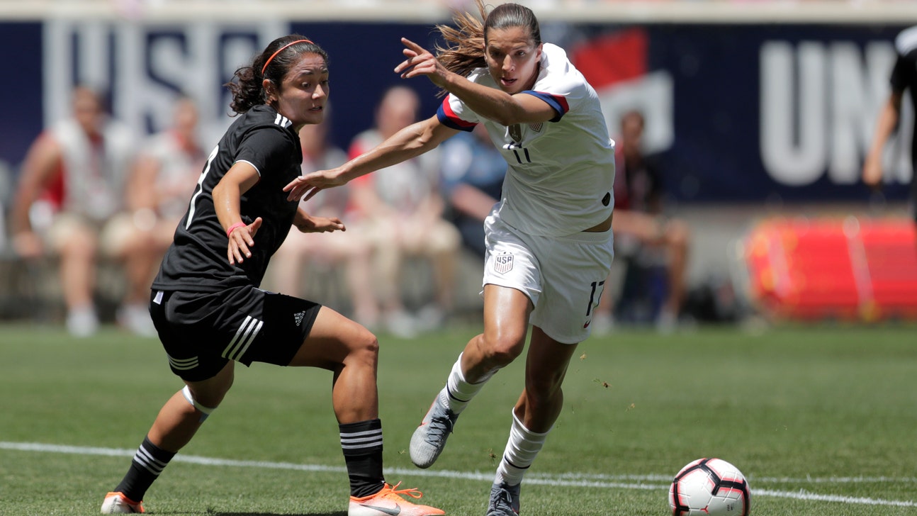 US women beat Mexico 3-0 in unimpressive World Cup send-off