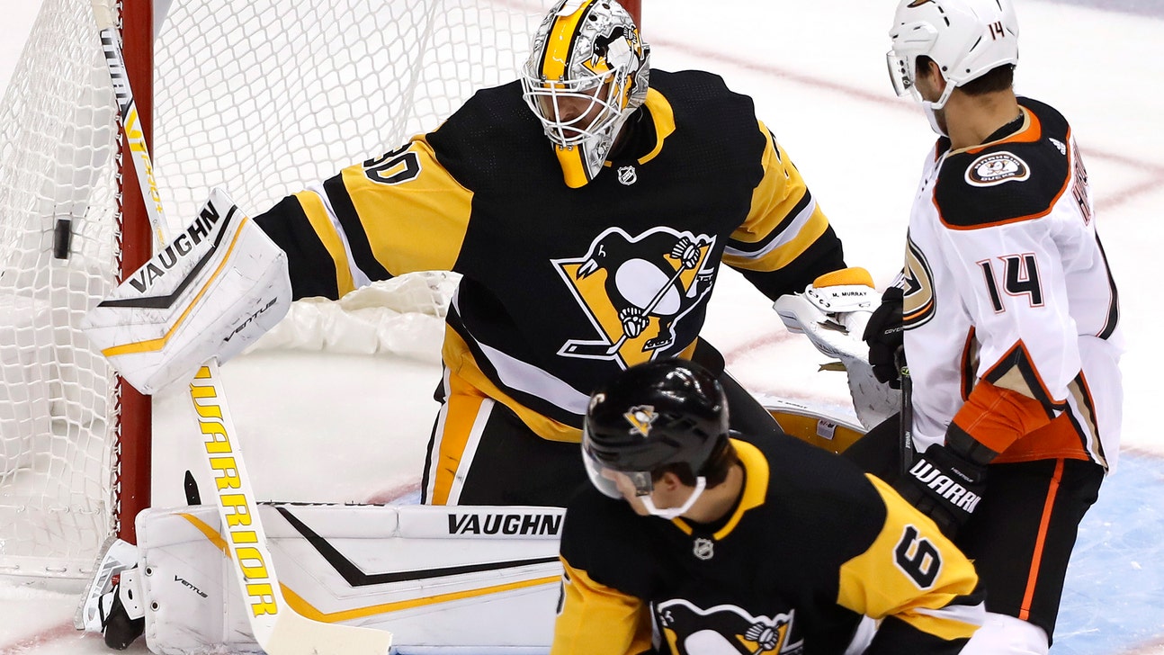 Guentzel's goal sends Penguins past unbeaten Ducks 2-1