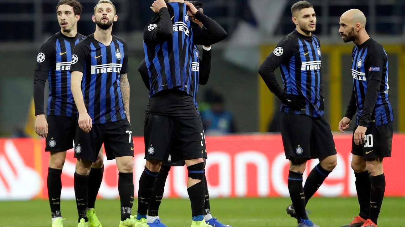 Inter out of Champions League despite 1-1 draw against PSV