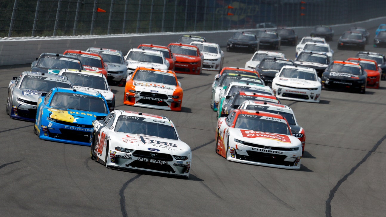 Custer tops Reddick in OT to win Xfinity race at Pocono