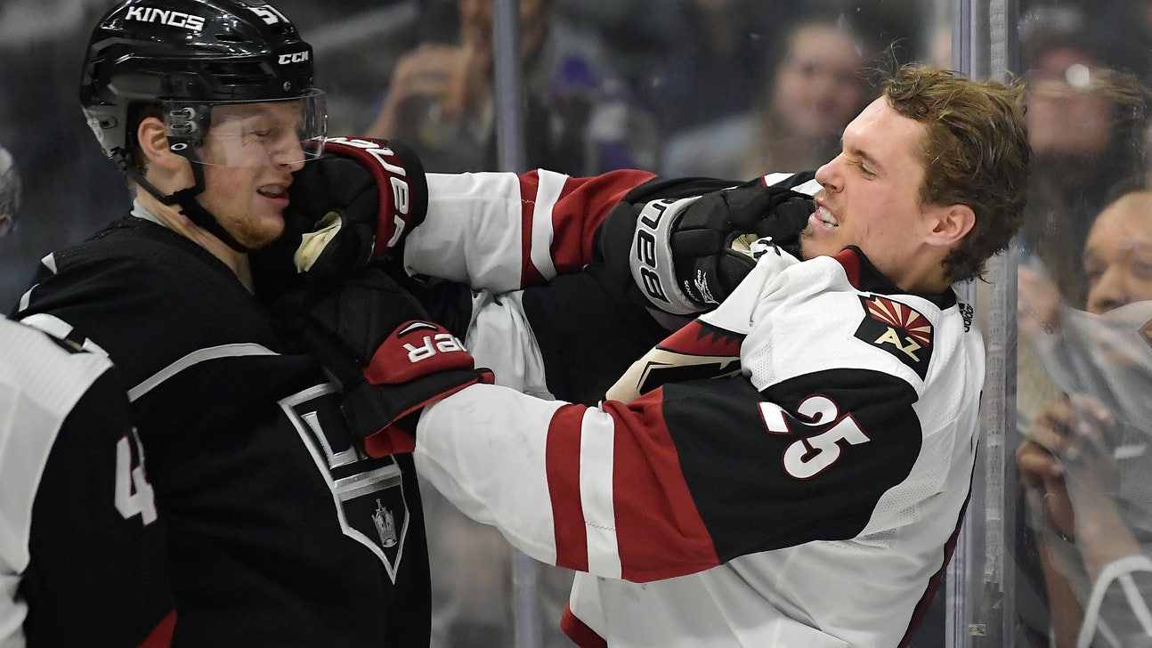 Last-place Kings get 4th straight win by beating Coyotes 2-1