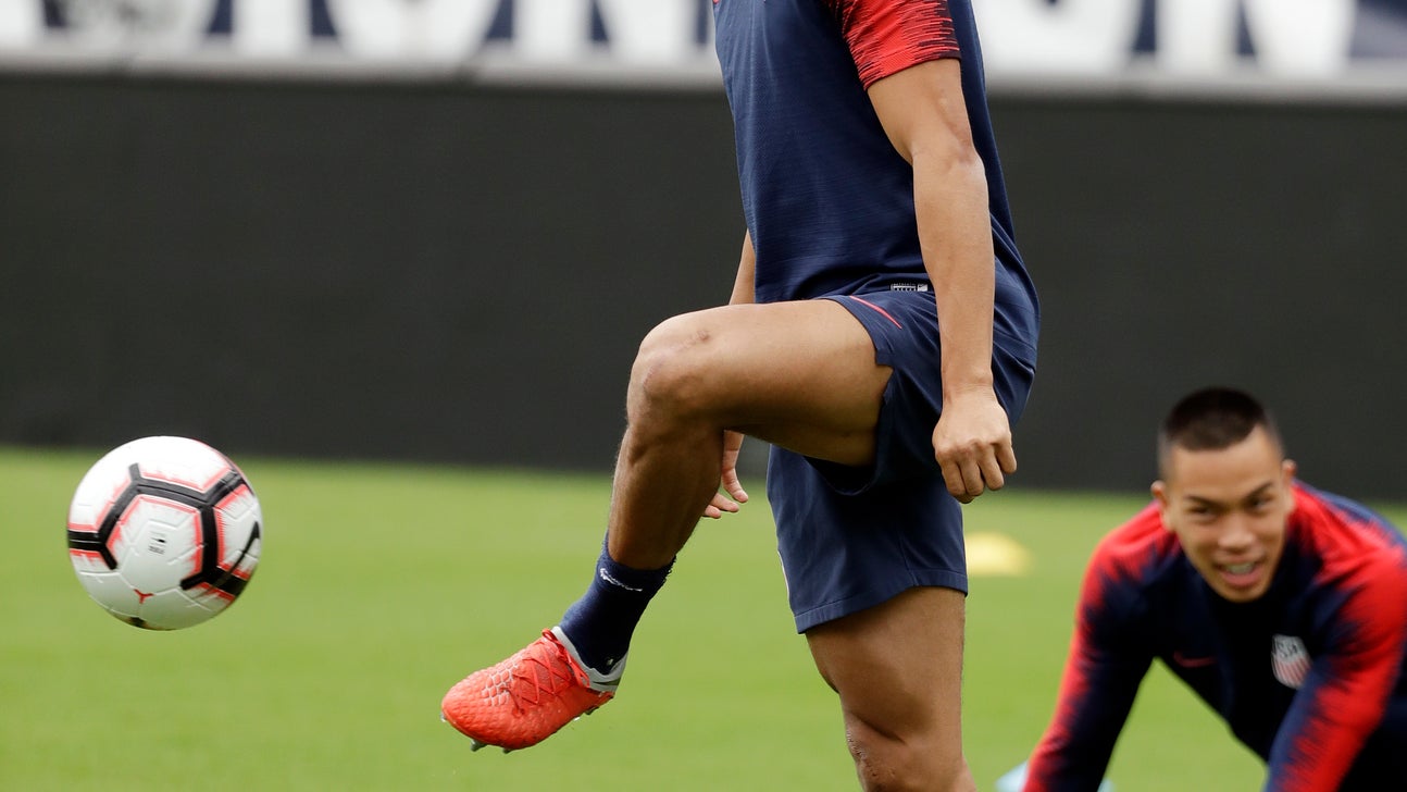 US left back tested early, eager to prove he learns quickly