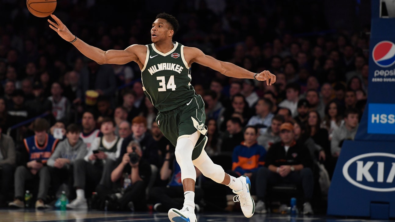 Giannis gets 3rd triple-double, Bucks rout Knicks 123-102