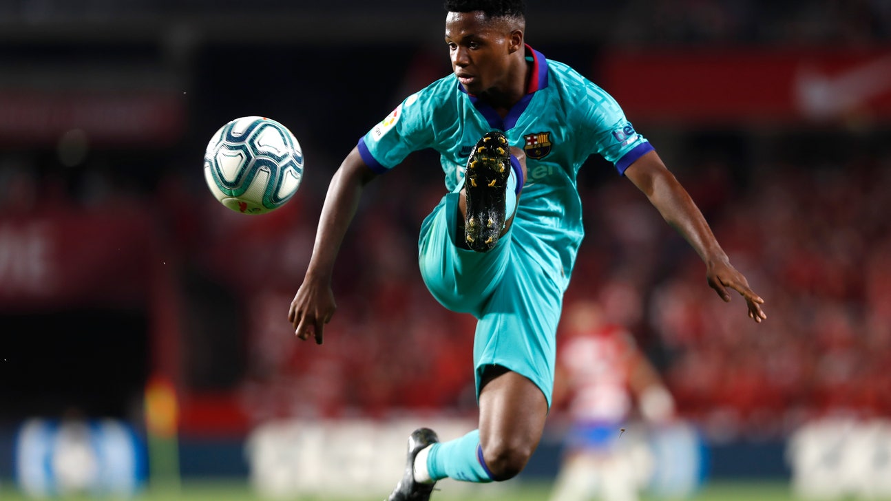 Teenager Ansu Fati becomes next promising star in Spain
