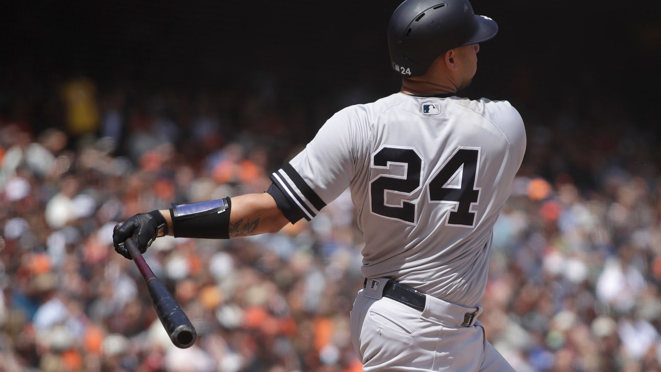 Sánchez hits first slam to lead Yanks over Giants 6-4