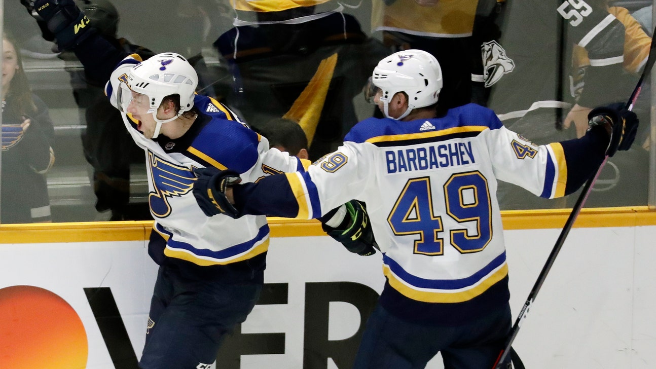 Tarasenko gets hat trick as Blues beat Predators 5-4 in OT