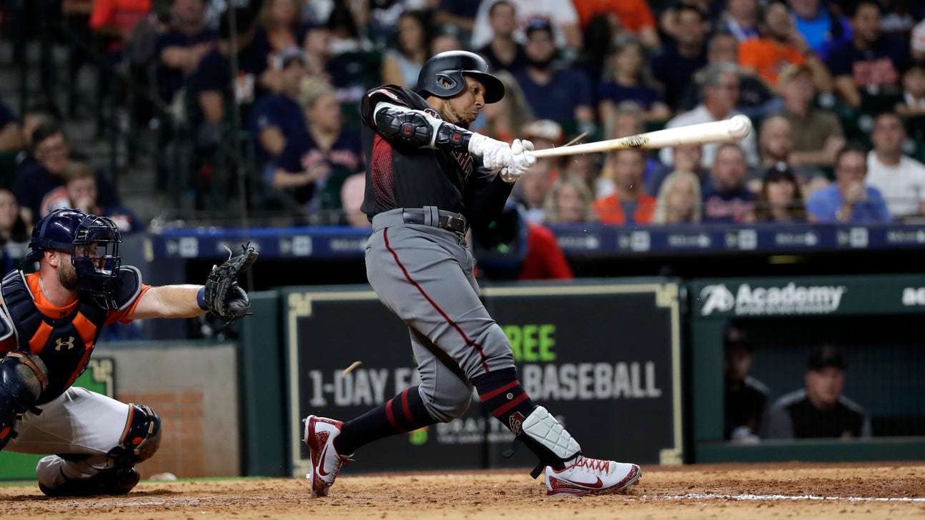 Jay triples in 8th, D-backs top Astros 4-2, races tighten