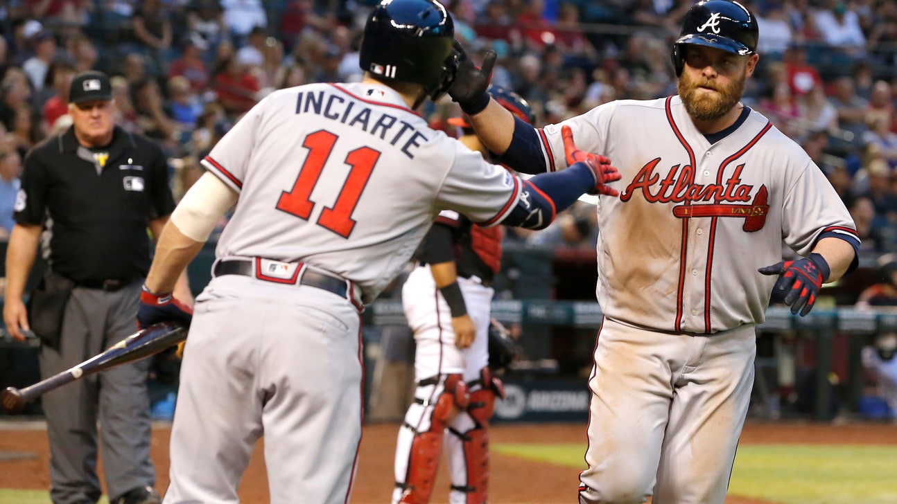 McCann, Camargo homer, lead Braves over Diamondbacks 6-4