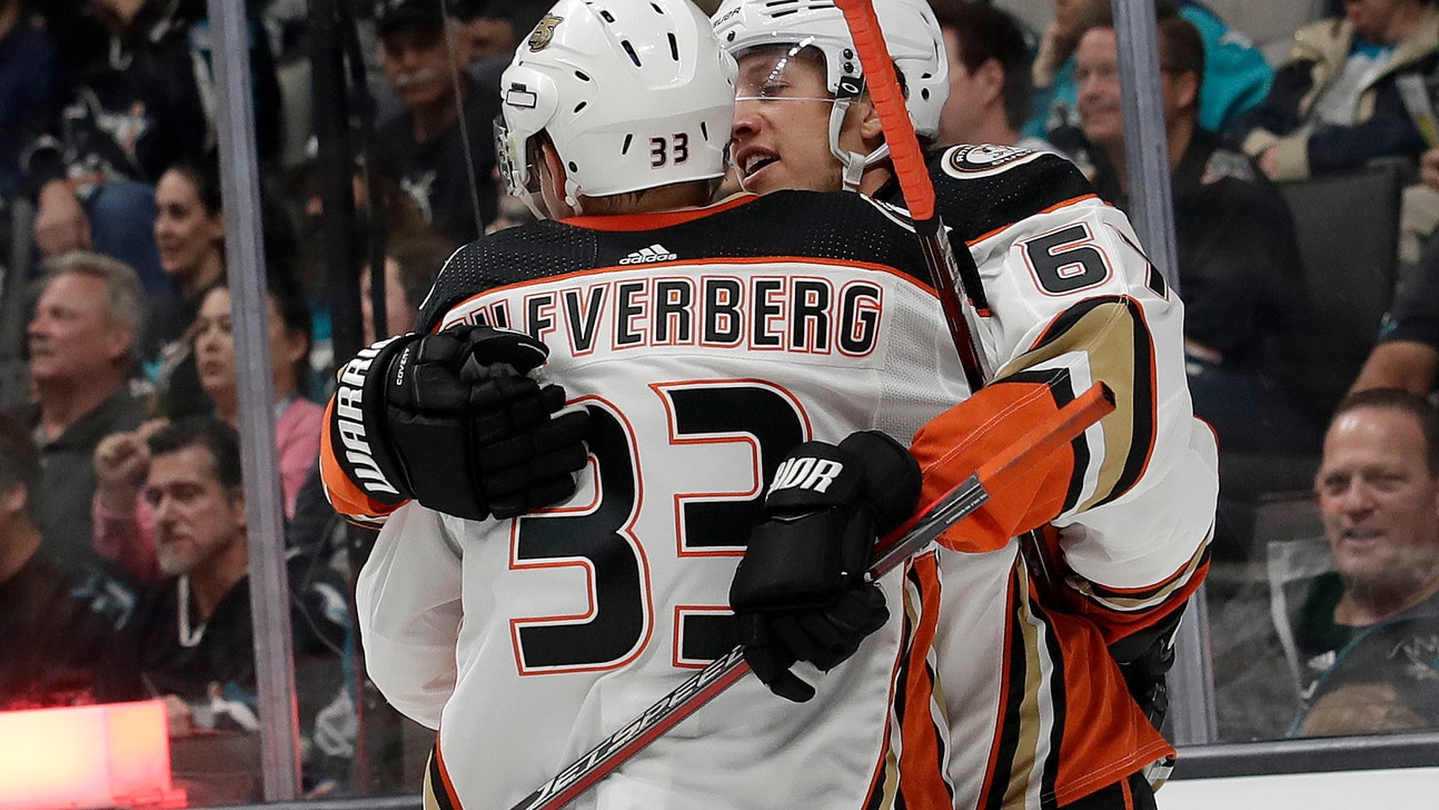 Ducks spoil Karlsson’s Sharks debut with 5-2 win in opener