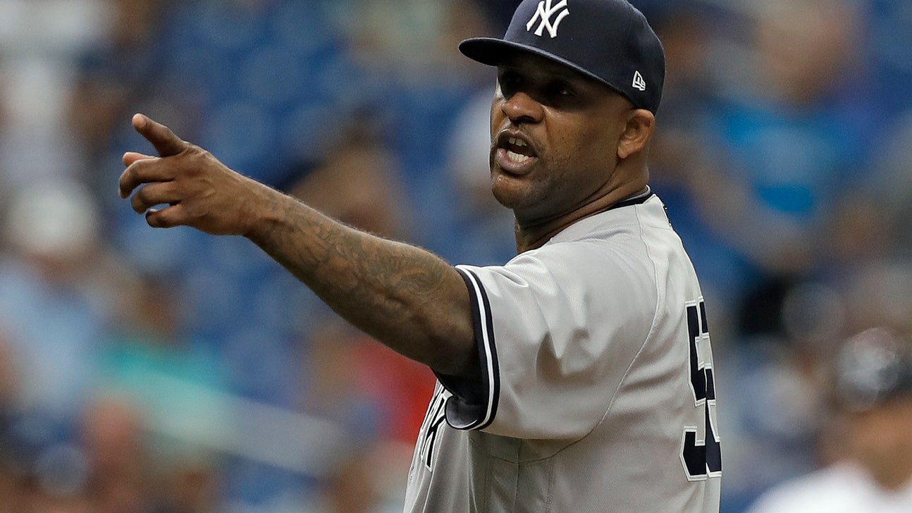 Sabathia ejected, Yanks rout Rays, near home field vs A’s