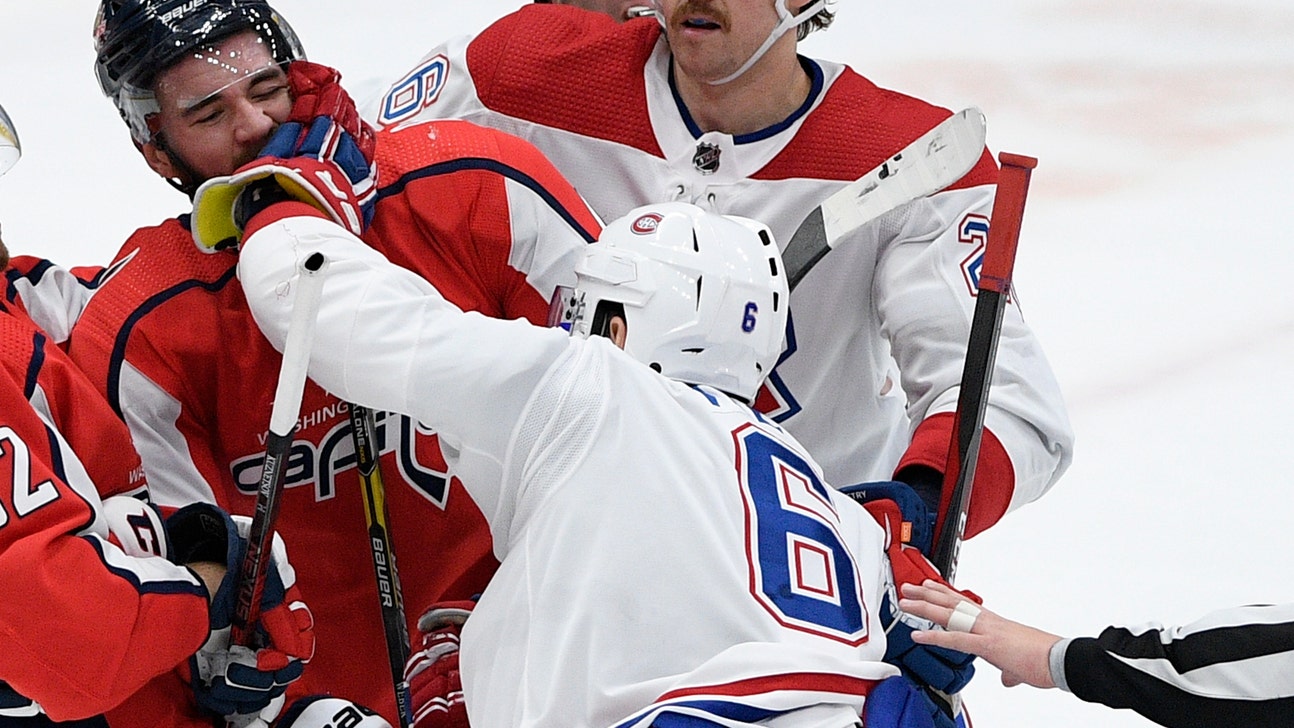 Canadiens respond to Ovechkin hit with scoring flurry