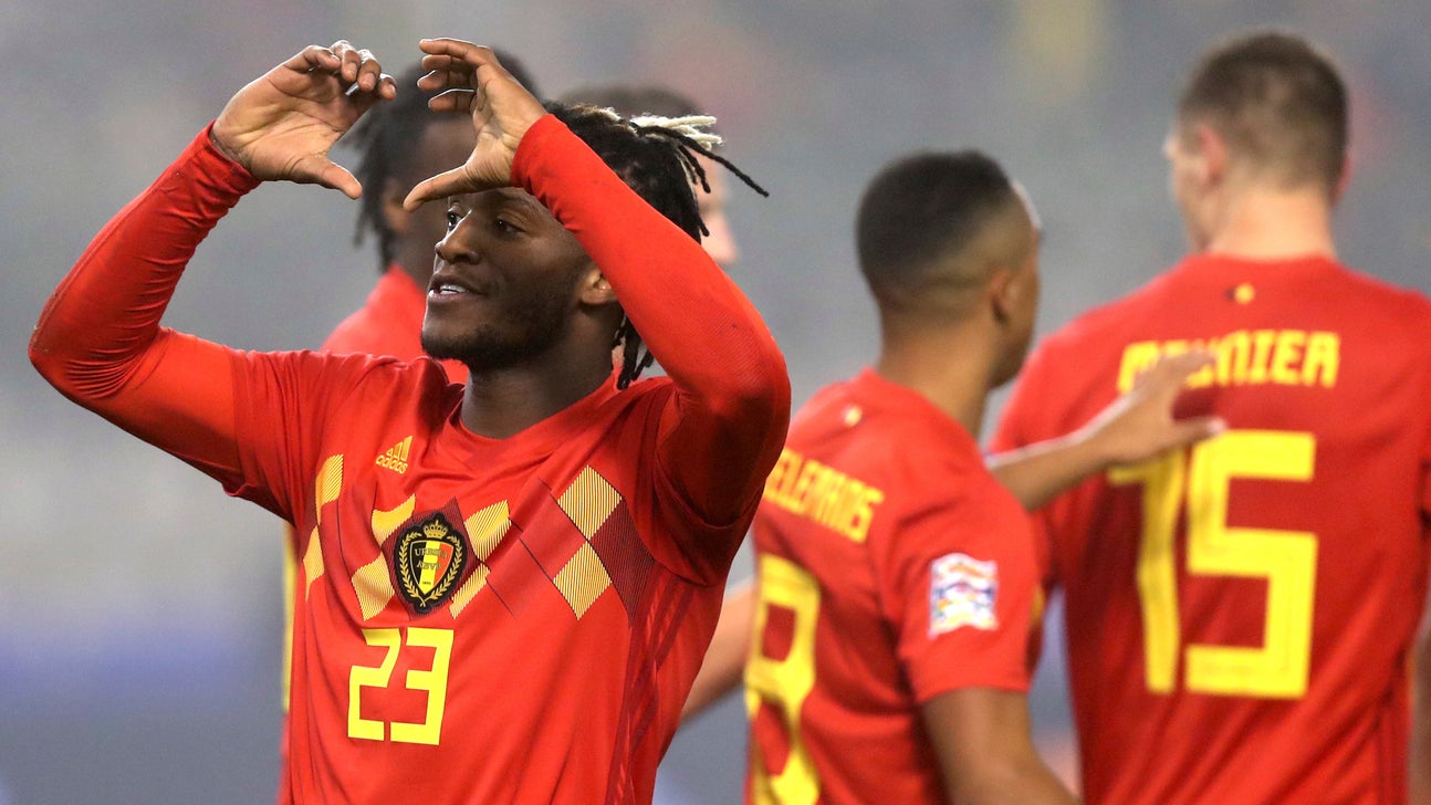 Batshuayi double helps Belgium beat Iceland 2-0